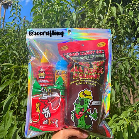 Chamoy Pickle Kit Tiktok Viral Pickle Kit Pickle Chamoy Kit Etsy