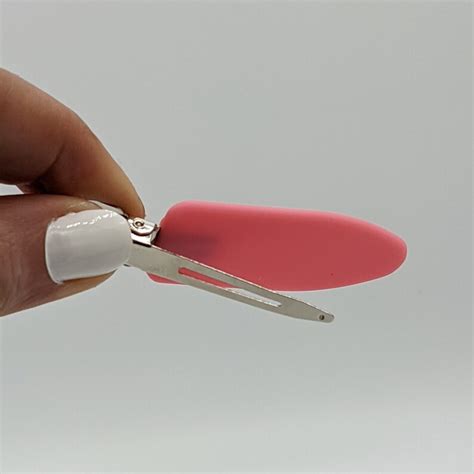 No Bend No Crease Hair Clips Pink Pack Creaseless Leaf Clip Hairclip