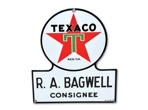 Texaco Consignee Sign Auburn Spring 2019 RM Sotheby S