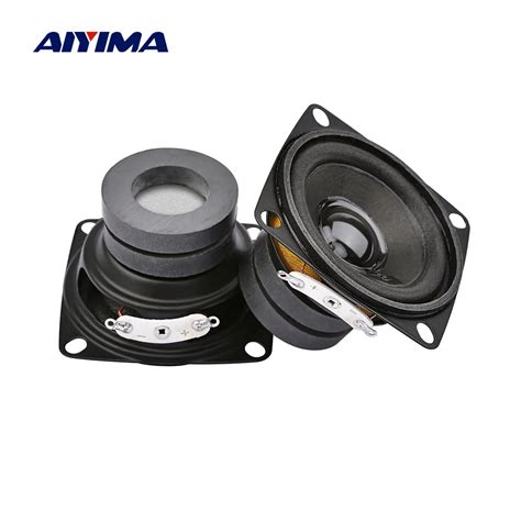 AIYIMA 2Pcs 2 Inch Portable Speakers Driver 4 8 Ohm 10W Full Range