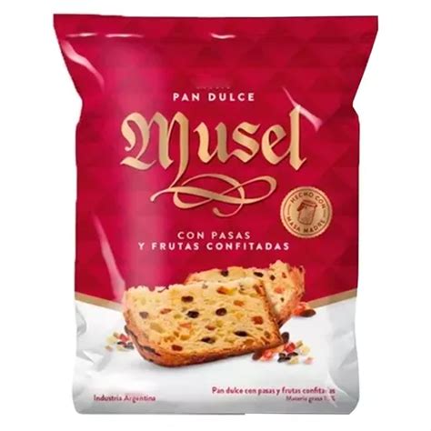 Pan Dulce Musel Con Frutas 500 Gramos Mercadolibre