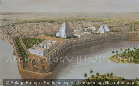 Assur on the Tigris River, Religious Capital of the Assyrian Empire, 1200-1000 BC, Looking ...