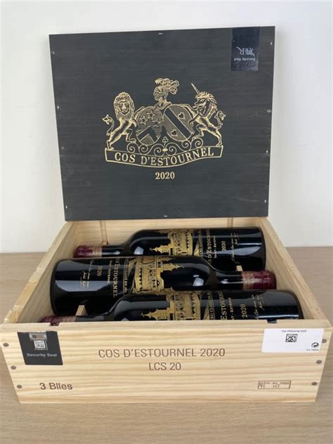 2020 Château Cos d Estournel Saint Estèphe 2ème Grand Cru Classé 3