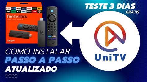 Como Baixar E Instalar O Unitv Pro No Fire Tv Stick Qualquer Modelo