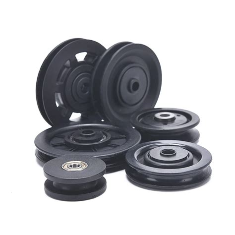 Universal Mm Mm Mm Diameter Wearproof Nylon Bearing Pulley Wheel