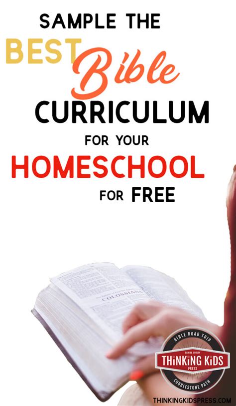 Sample the Best Bible Curriculum for Your Homeschool for FREE PIN ...