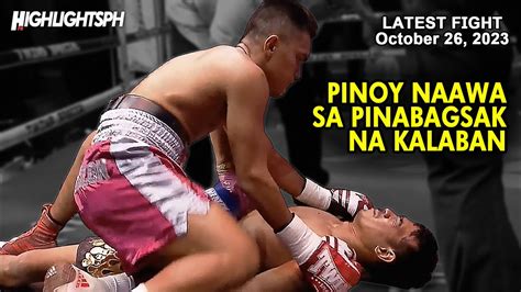 Zulueta Naawa Sa Pinabagsak Na Kalaban Pinoy Champion Youtube