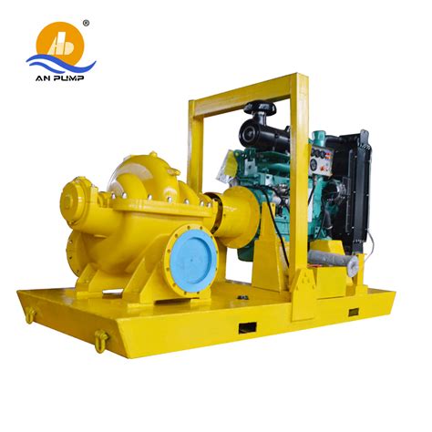 Motor Diesel Horizontal Centrifugal Double Suction Split Case Water