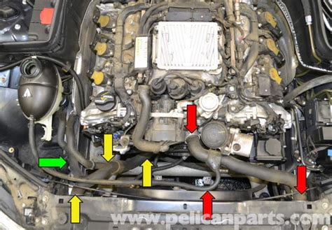 Mercedes Benz W Coolant Hose Replacement C C