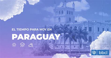 Así estará el tiempo en las mayores ciudades de Paraguay este 12 de