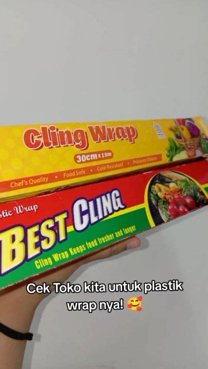 Plastik Cling Best Cling Plastic Wrap Cm X M Plastik Makanan Food