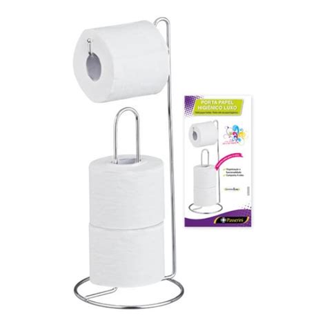 Suporte Para Papel Higi Luxo Inox Banheiro Passerini Shopee Brasil