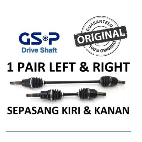 PERODUA VIVA KELISA KENARI DRIVE SHAFT 1SET 2PCS LEFT RIGHT GSP