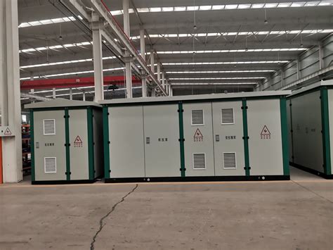 Outdoor Box Type Combined Prefabricated Electric Power Substation With