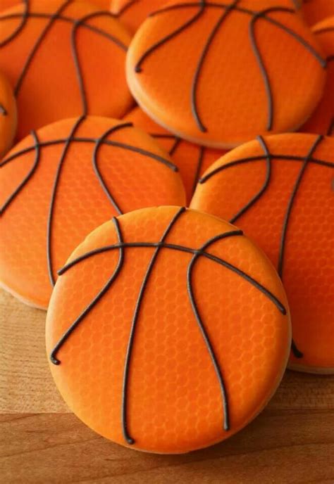 Pin By Sebas García On Galletas Basketball Cookies Basketball Cake