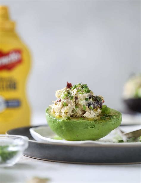 Chicken Salad Stuffed Avocados Smoky Chicken Salad Avocados