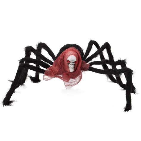 The Holiday Aisle® Halloween Scary Spider Fake Large Spider Hairy