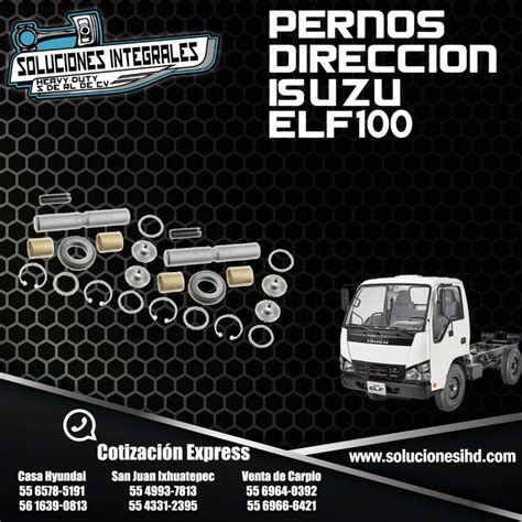 Pernos Direccion Isuzu Elf Soluciones Ihd