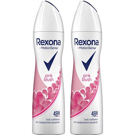 Rexona Pink Blush Dezodorant Damski W Sprayu 2x150 Ml 9756554597