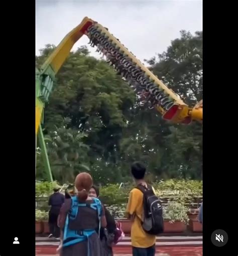 Wahana Tornado Dufan Macet Ini Kata Pengelola