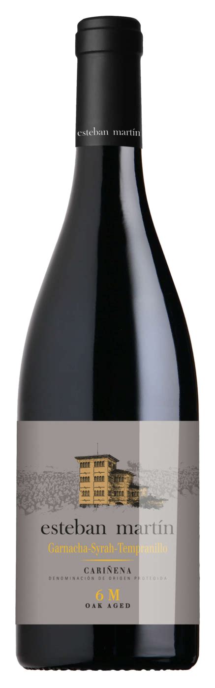 Esteban Martín Garnacha Syrah Tempranillo 6M 2022 Tri Vin Wines And