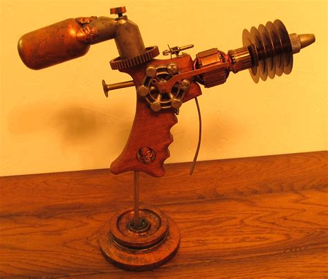 Steampunk Ray Gun 'Trouble' by zimzim1066 on DeviantArt