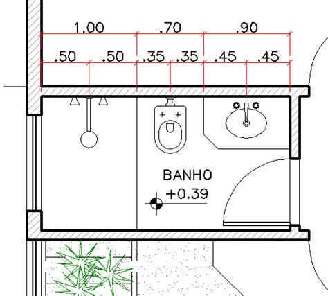 Draftsight Aula Planta Baixa Inserindo Pe As Sanit Rias Cursos