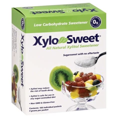 Xylo Sweet All Natural Xylitol Sweetener, 100 ct - Kroger