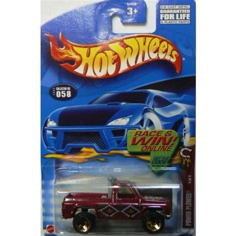 Hot Wheels Wild Frontier Of Power Plower On Race And Win Card Yahoo