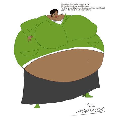 Cheryl The Big Bloated Bass Belle By Fr1w4ny On Deviantart