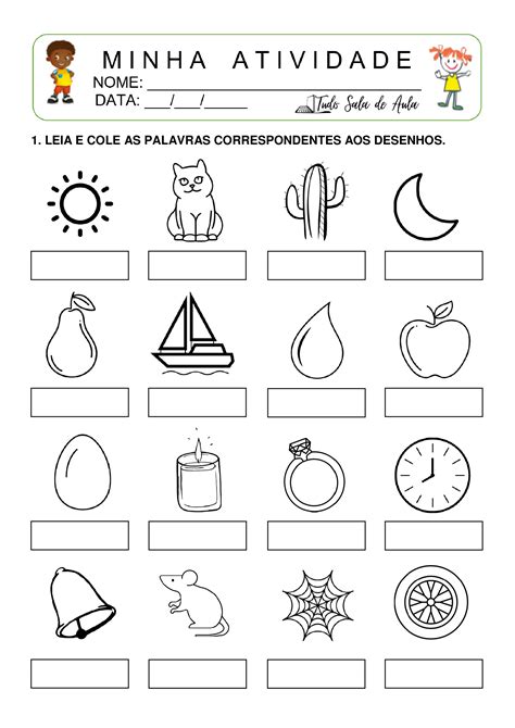 Ditado 1 Ano Fundamental - Ditado Recortado 1 Ano - RETOEDU