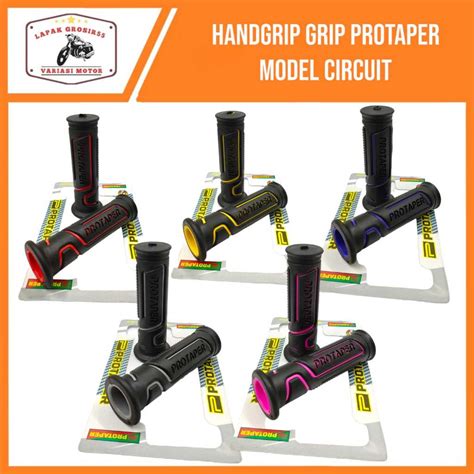 Jual Handgrip Grip Sarung Gas Motor Protaper Model Circuit Set Kiri