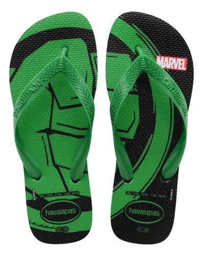 Chinelo Havaianas Top Marvel Adulto Logomania Original Parcelamento