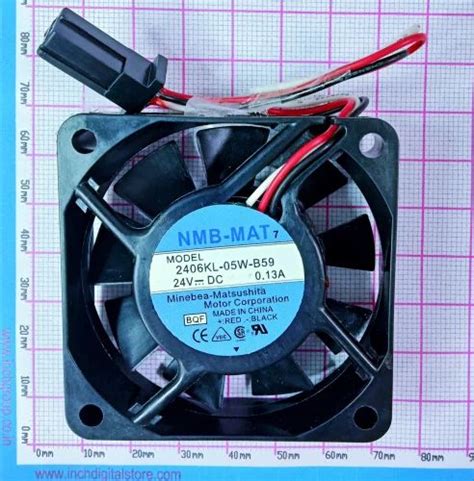 NMB MAT Cooling Fan 9WF0624H7D05 24VDC 60x60x25mm NMB MAT At Rs 510