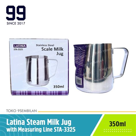 Jual Latina Scale Milk Jug STA 3325 350 Ml Dengan Garis Ukur 350ml