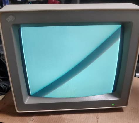 Retro Pc Crt Monitor Ibm Ibm Ps