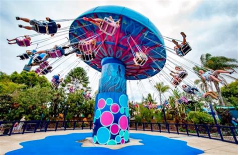 SeaWorld San Diego rides - thrill levels, height restrictions, type of ride