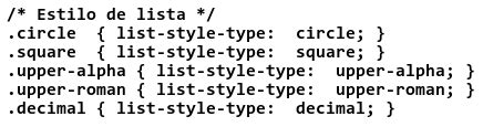 12 List Styles CSS Tutorial Picuino
