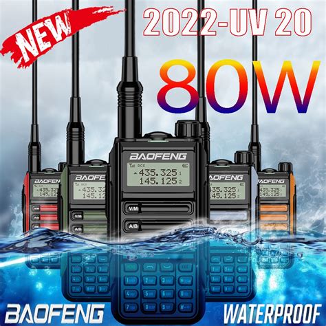 Upgrade Original Baofeng Walkie Talkie Uv Pro Type C Ip