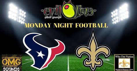 Saints Vs Texans in San Antonio at Evil Olive