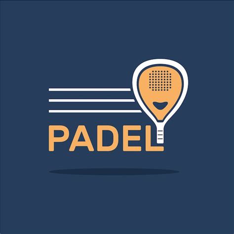 Free Vector | Professional padel logo template