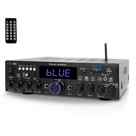 Amazon Pyle Wireless Bluetooth Home Stereo Amplifier Multi