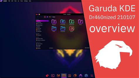 Garuda Kde Dr Nized Overview Performance Beauty Youtube