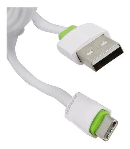 Cabo Usb Tipo C Carregamento Turbo Branco A M Al Mercadolibre