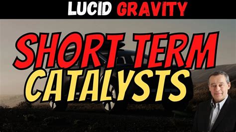 Lucid Short Term Catalysts │ Lcid Gravity │ Must Watch Lcid