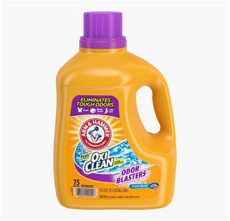 Product - Arm And Hammer Laundry Detergent Odor Blaster, HD Png ...