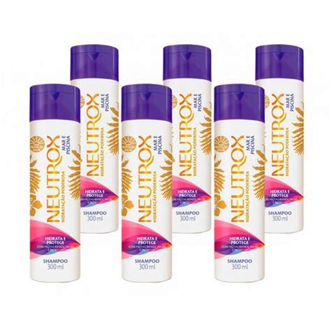 Shampoo Neutrox Hidratação Poderosa Mar e Piscina Proteção Solar e