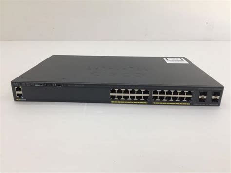 Cisco Catalyst 2960x Gigabit Lan 24 Port Fiber Switch WS C2960X 24TS L