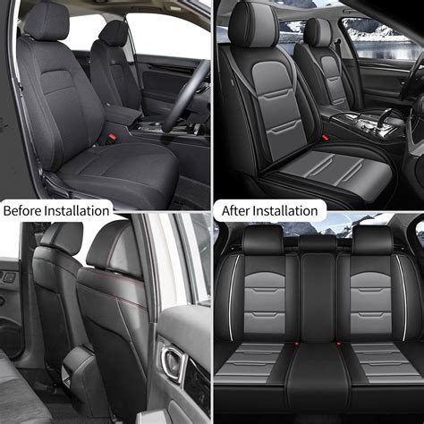 Front And Rear Car 2 5seat Covers Pu Leather For Hyundai Kona 2018 2024 Cushion Ebay