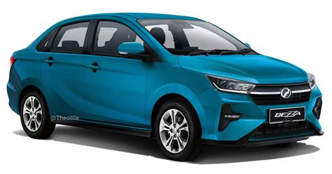 New Perodua Bezza Render 2024 Paul Tans Automotive News